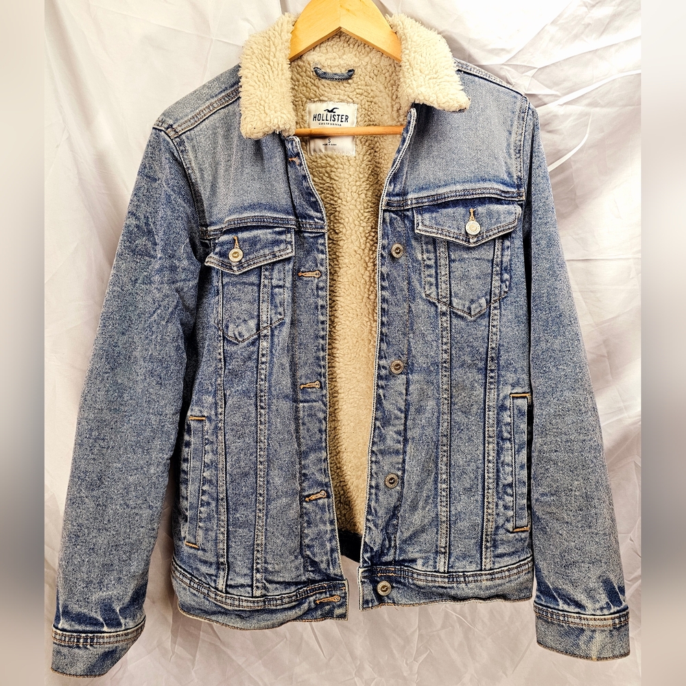 Denim Sherpa lined Jacket